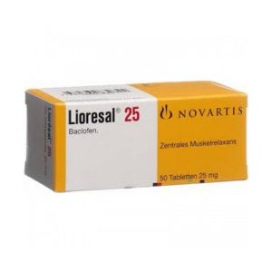 Buy Lioresal Baclofen 25mg pills online
